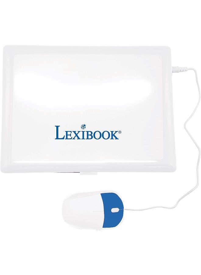 Lexibook Educational Bilingual Laptop for Kids (Arabic/English) with 124 Learning Activities, Interactive Children's Learning Computer, STEM Educational Toy for Mathematics, Logic, Typing Skills (Dactylography), Clock Reading, Music and Games, Early Learning Laptop for Boys and Girls - Image 2