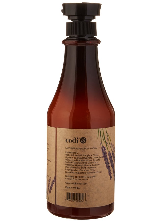 Codi Hand and Body Lotion Lavender 25 fl oz750ml - Image 4