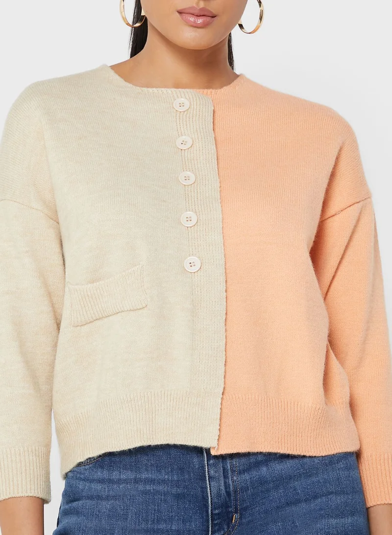 ELLA Button Down Knitted Cardigan