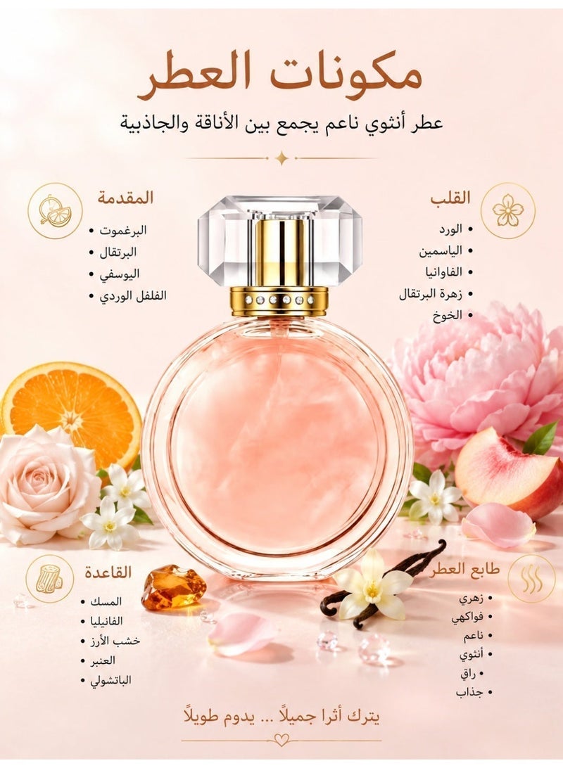 بخاخ معطر منزلي برائحة الزهور والفواكه، معطر غرف يدوم طويلاً، مناسب لغرفة النوم والحمام وغرفة المعيشة، هدية مثالية - Image 2