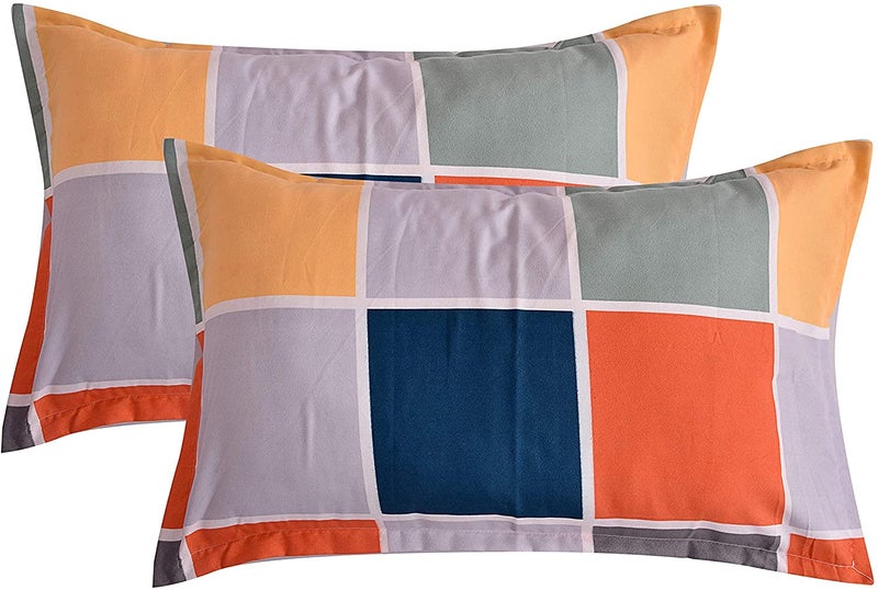 RUSTIC LINEN Super Soft Brushed Microfiber Cotton Double Bedsheet with Pillow CoversBedsheet 90X100Inches Pillow Cover 17X27Inches Bedsheet for Double Bed - Image 3