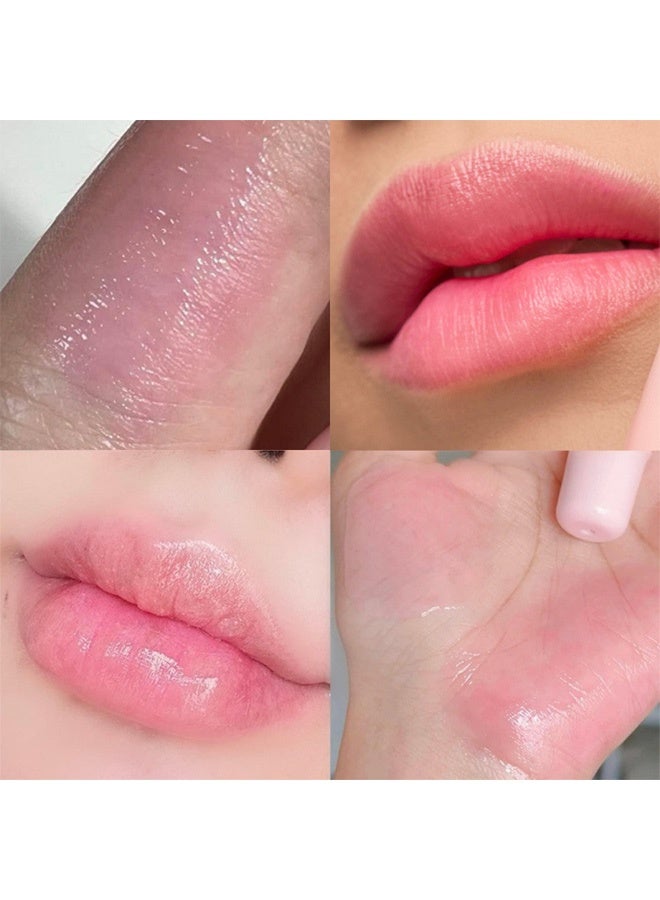 BARUBT Smoothing Whitening Pinky Lip Mask Lip Sleeping Mask for Pink Lips Tinted Lip Balm for Soothing Moisturizing Hydrating Lip Oil for Smooth and Soft Lips Overnight Lip Care Mask Lip Plumper Balm 8.5g - Image 4