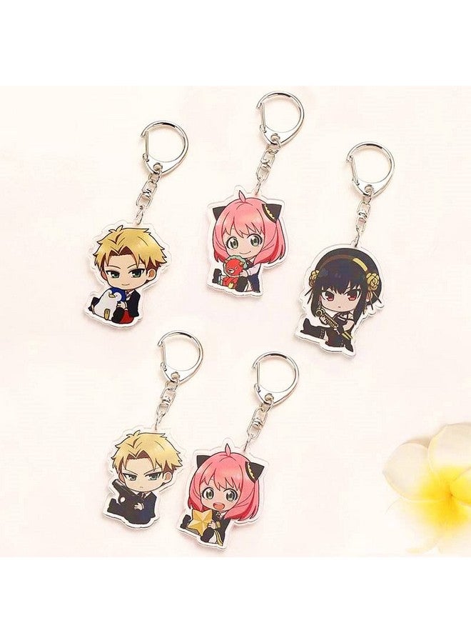 Careflection Spy x Family Anime Keychain Keyring Keytag (Anya Forger) - Image 1