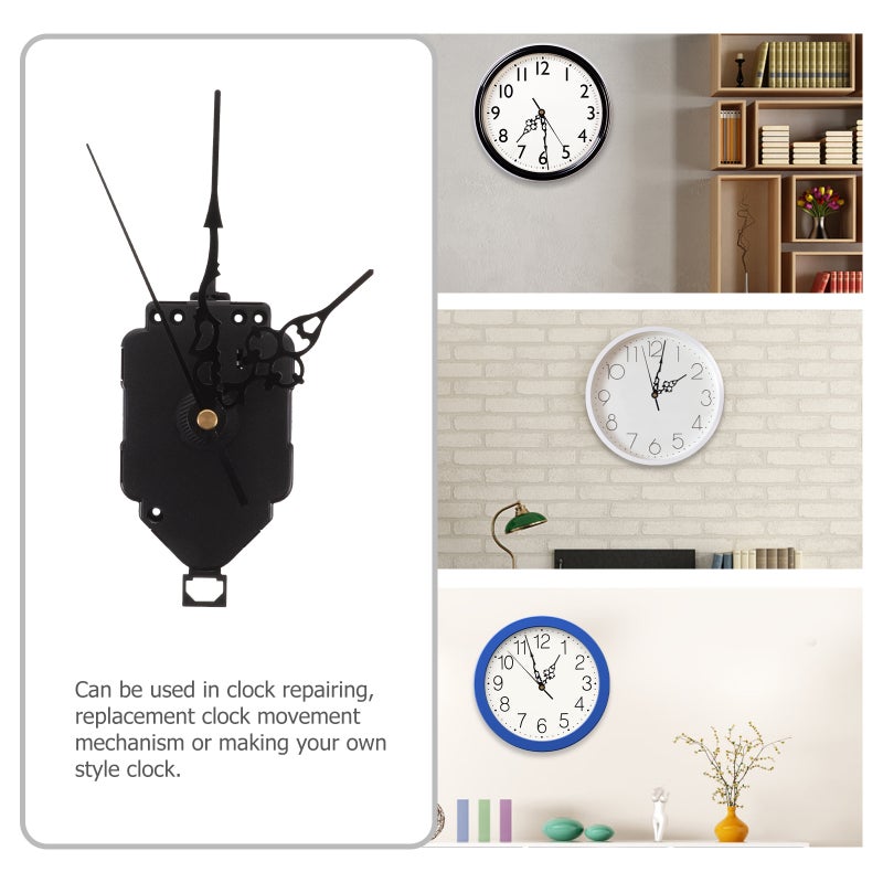 1 Set Quartz Movement Repair Parts Replacement Clock Mechanism with Clock Hands Clock Kit - Image 5