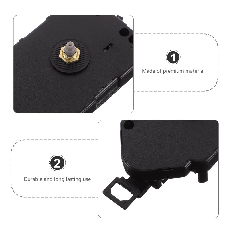 1 Set Quartz Movement Repair Parts Replacement Clock Mechanism with Clock Hands Clock Kit - Image 2