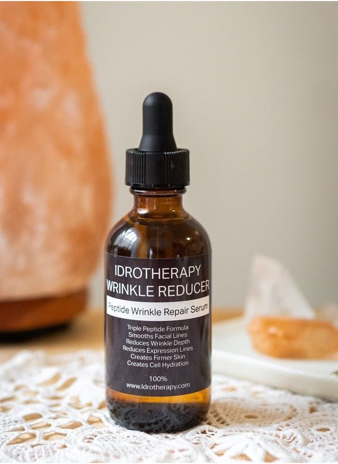 Idrotherapy - Peptide Wrinkle Repair Serum Anti Aging Face Serum Wrinkle Reducer, Deep Moisturizer, Skin Glow, Create Firmer Skin and Cell Rehydration - Image 1