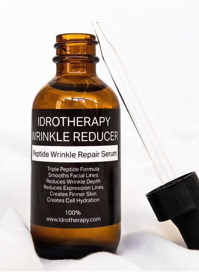 Idrotherapy - Peptide Wrinkle Repair Serum Anti Aging Face Serum Wrinkle Reducer, Deep Moisturizer, Skin Glow, Create Firmer Skin and Cell Rehydration - Image 1