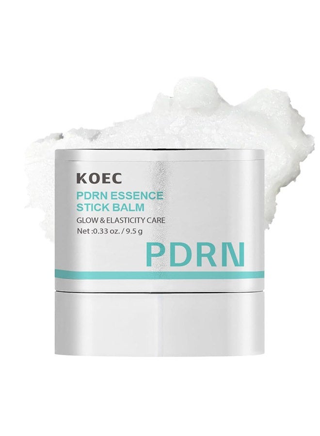 KOEC PDRN Essence Stick Balm,Neck and Eye Firming PDRN Collagen Multi Balm Stick Mositurize,Smooth,Tighten Wrinkles 0.33oz Lightweight - Image 1