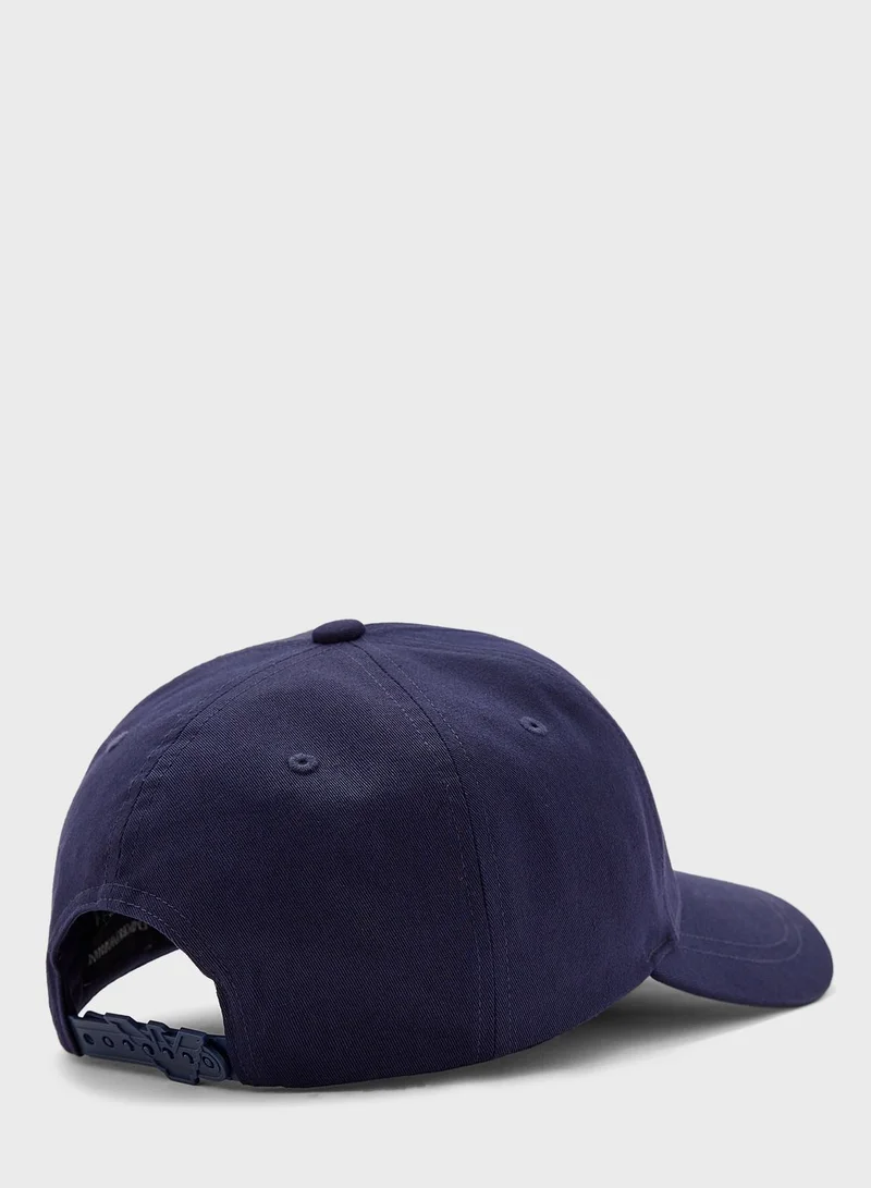 EMPORIO ARMANI Logo Curved Peak Cap