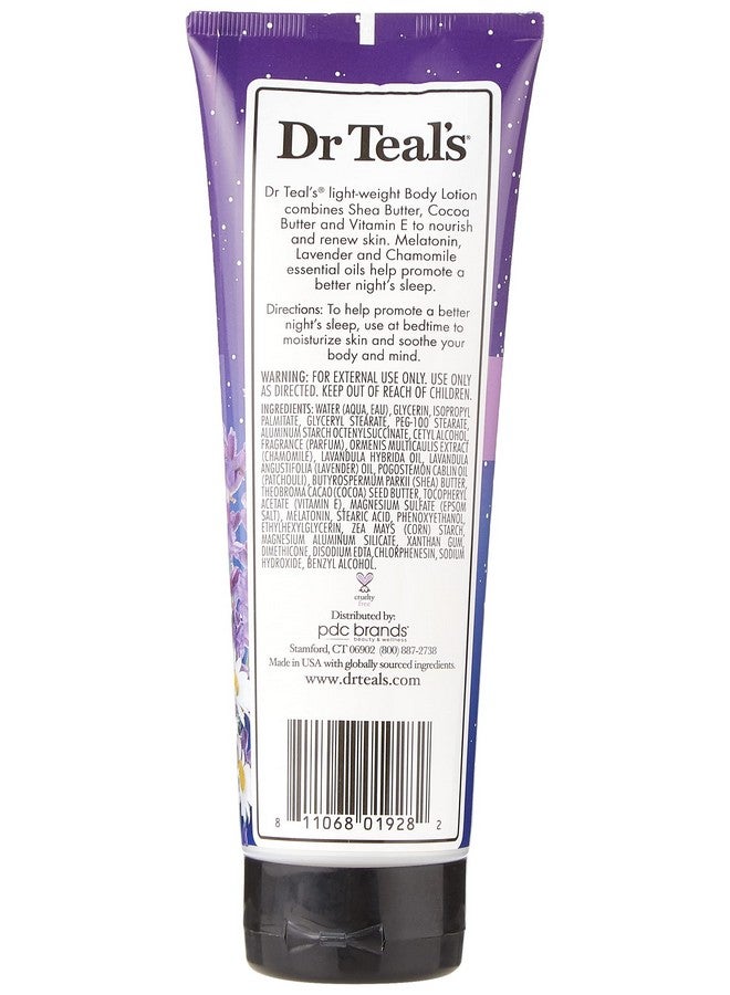 Dr Teal's Teal's Adults Body Lotion Melatonin & Essential Oils Night Sleep, 8 oz - Image 2