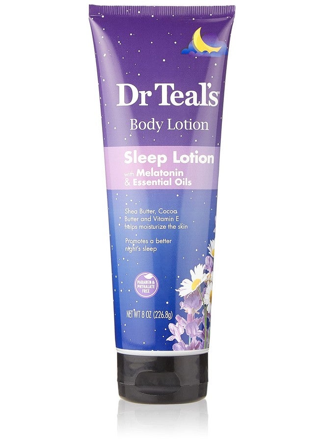 Dr Teal's Teal's Adults Body Lotion Melatonin & Essential Oils Night Sleep, 8 oz - Image 1