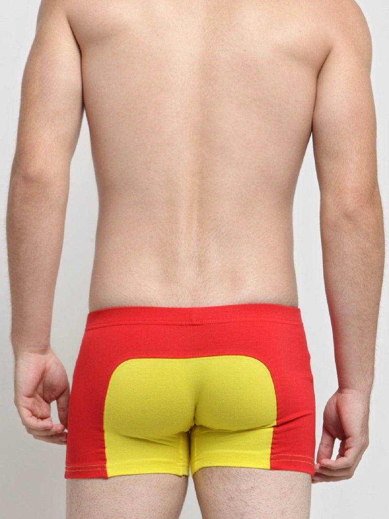 IC4 Store Men's Modern Trunks Red and Yellow Combo Pack - Image 3