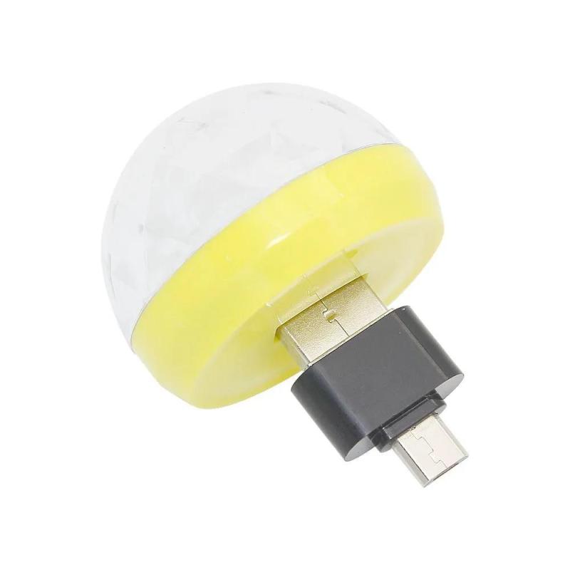USB RGB LED Mini Disco Light, 4W, 5V DC, Sound-Activated Party Lamp for Club and KTV - Image 5