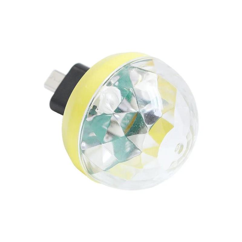 USB RGB LED Mini Disco Light, 4W, 5V DC, Sound-Activated Party Lamp for Club and KTV - Image 4