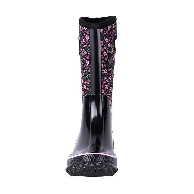 WTW Mid Calf Rain Boots for Women - Waterproof Insulated Neoprene Mud Boots Outdoor Hunting Garden Boots - Image 4