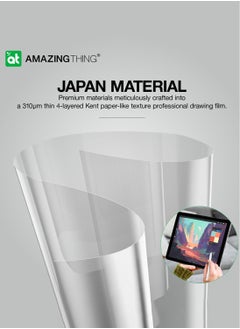 Amazing Thing Supreme Paper PRO Design Drawing Film for iPad Pro 13 inch M4 (2024) Screen Protector with Kent Paper Texture simulation for Sketching/Drawing/Writing - pzsku/Z472E6A6F3E5FA03D061CZ/45/_/1717586648/c301aed5-477e-4be9-986c-fbaa478096ef