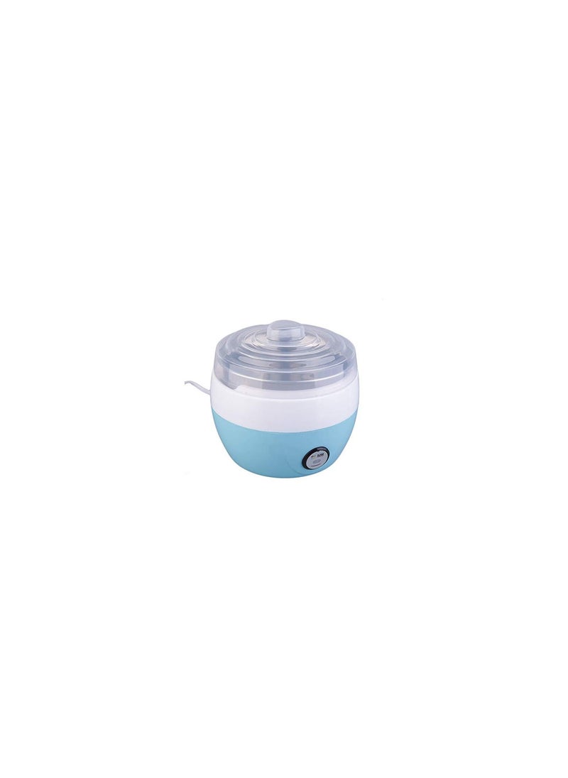 Stainless Steel Automatic Yogurt Maker DIY Delicious Yoghurt Container Flavour Your Home Made Yoghurt to Your Taste, Blue