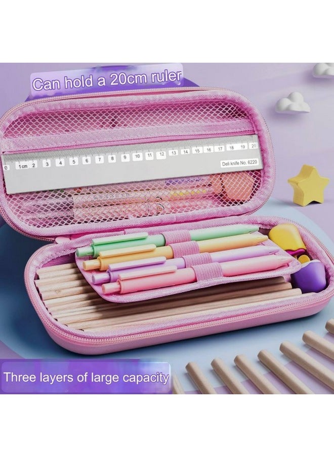 DD RETAILS 3D Cover Eva Pencil Case || Large Capacity Pencil Pouch For Boys & Girls || Cartoon Design Pencil Box/Case/Pouch For School (Print May Very) (Pack Of 1) (Happy Life Unicon)  - Image 4