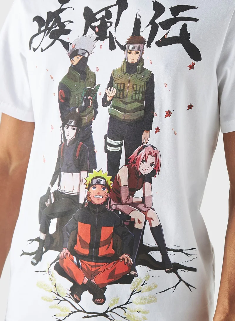 SP Characters Graphic Print T-Shirt
