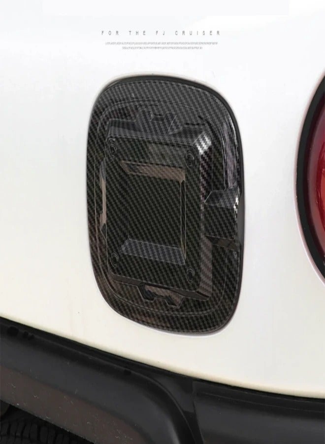 Generic Toyota Fj Cruiser Fuel Tank Cover Carbon Fiber - Image 1