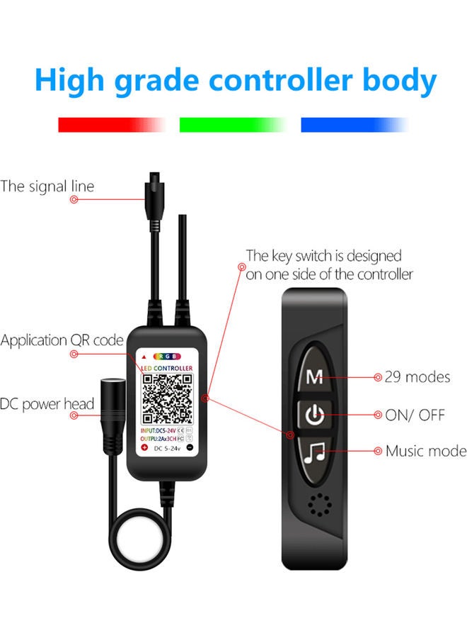 إسكدنيا مجموعة مصابيح LED مكونة من 48 لمبة صغيرة داخلية للسيارات مكونة من 4 قطع - Image 3