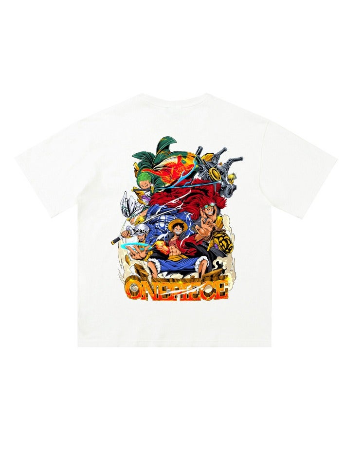 KUYING One Piece Five Sleeve Casual Versatile Breathable Short Sleeve  - Image 1