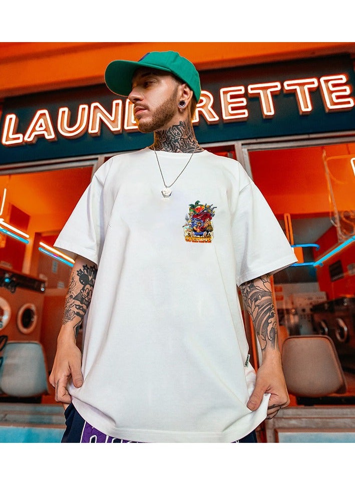 KUYING One Piece Five Sleeve Casual Versatile Breathable Short Sleeve  - Image 2