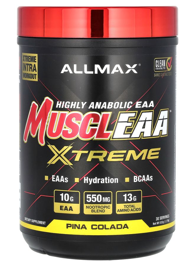 Allmax MUSCLEAA™ Xtreme Pina Colada 1.17 lb (532 g)