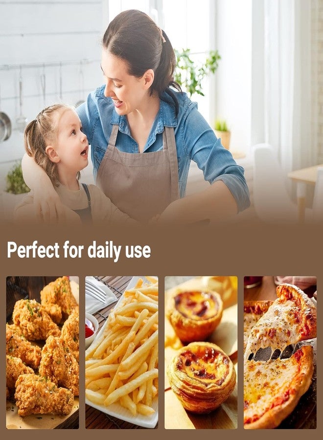 MAHNTMART Air Fryer Disposable Paper Liner, 100 Pcs Non-Stick Parchment Paper Pads, Compatible with Air Fryer (Round) - Image 3
