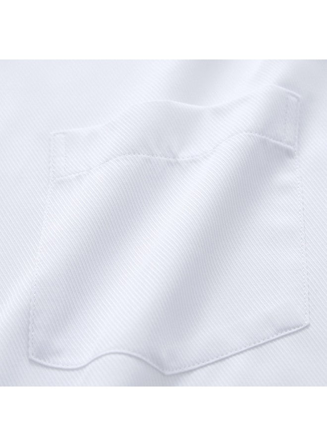 ROMON قميص رجالي بأكمام طويلة بتصميم أنيق وسهل العناية، مناسب لجميع فصول السنة، مثالي للتنقل المهني، قميص رجالي مرتب ومحدد - Image 5