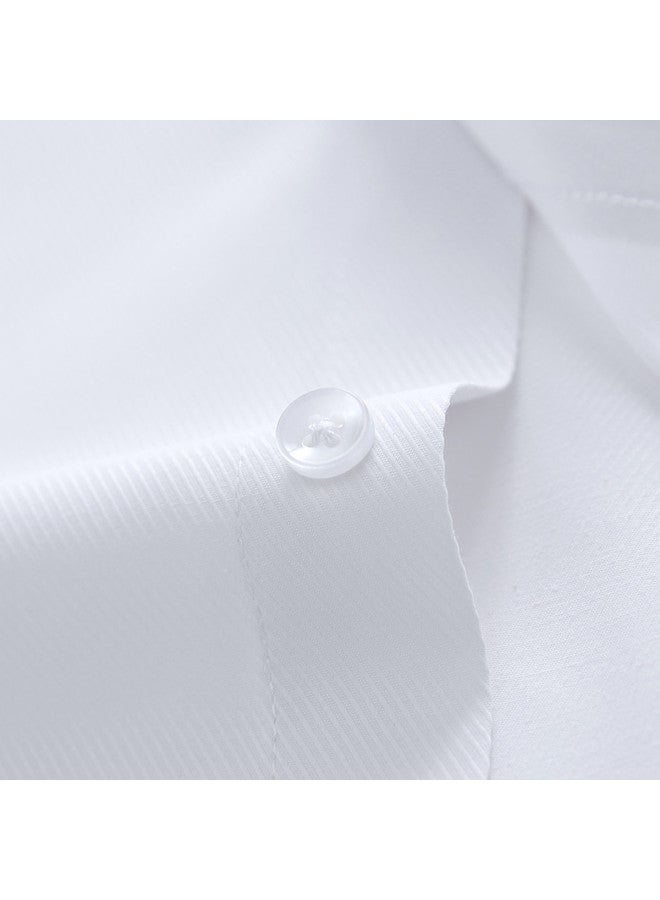 ROMON قميص رجالي بأكمام طويلة بتصميم أنيق وسهل العناية، مناسب لجميع فصول السنة، مثالي للتنقل المهني، قميص رجالي مرتب ومحدد - Image 4