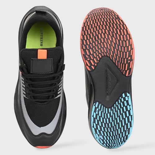 Centrino Casual Shoe for Men | Cushioned Insole | Stylish Shoe |Sporty Lace-Up Design| Sneakers for Boys & Men 6830-1 - Image 4