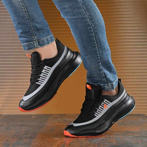 Centrino Casual Shoe for Men | Cushioned Insole | Stylish Shoe |Sporty Lace-Up Design| Sneakers for Boys & Men 6830-1 - Image 2