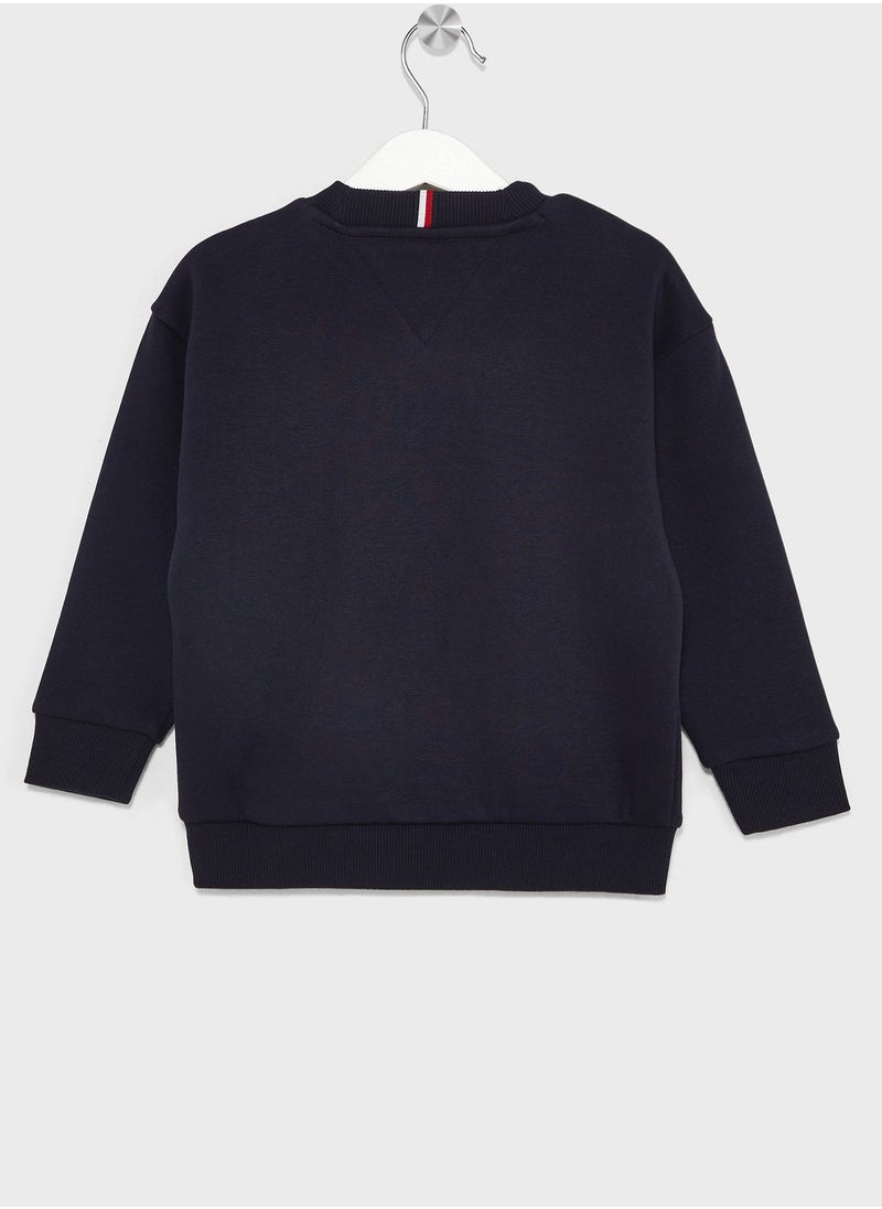 TOMMY HILFIGER - Kids Varsity Sweatshirt - Image 1