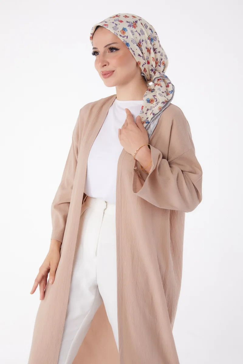 Tofisa Plain Medium Women's Mink Cardigan - 13236