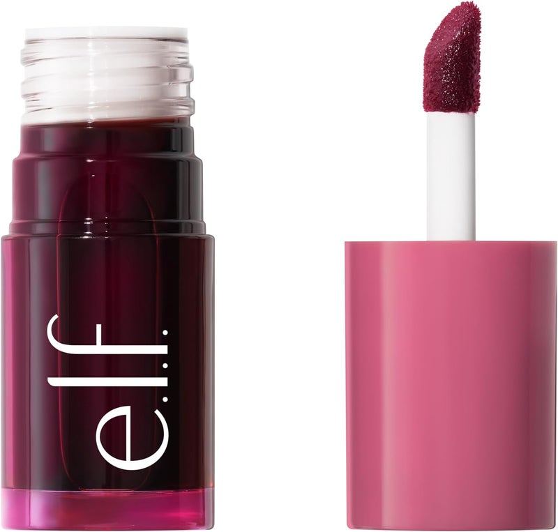elf Sheer For It Blush Tint MultiUse LongLasting Lip Cheek Makeup Creates a Natural Flush Finish Vegan CrueltyFree Plums Up