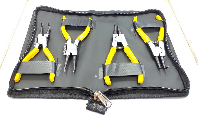 PERFECT TECH 122MM/5" Circlip Plier/ 5" Snap Ring Lock Plier (4 pcs Combo 5" Circlip Plier) - Image 2