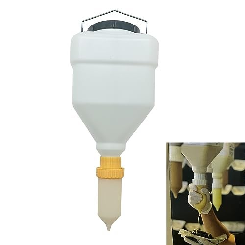 vitasunhow Large Capacity Condiment Dispenser for Restaurant and BBQ - Refillable Sauce Squeeze Bottle and Leak Proof Design for Mustard, Salad, Ketchup and More (square, 3.5 Liters) - Image 1