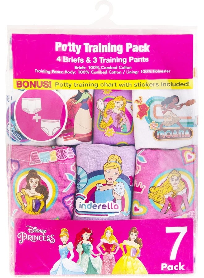 Disney Girl's Underwear (Pack of 7) - Image 2