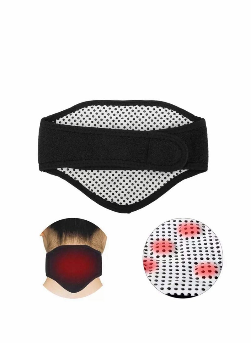 Excefore Neck Support Brace Neck Braces for Pain Relief and Bone Relaxer Self Heating Cervical Wrap Suffer Adjustable Warm Neck Guard Protector - Image 2