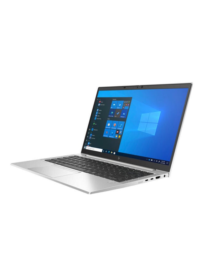 HP نوت بوك إليت بوك 840 G8 بشاشة مقاس 14 بوصة ومعالج كور I5 وذاكرة رام 16 جيجابايت ومحرك أقراص SSD سعة 512 جيجابايت وبطاقة رسومات إنتل أيريس بلس الإنجليزية/العربية أسود - فضي - Image 2