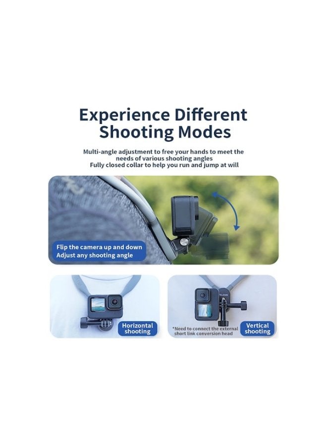 TELESIN GoPro 12 DJI-Insta360 Ace Magnetic Neck Stand Phone Neck Stand - Image 4