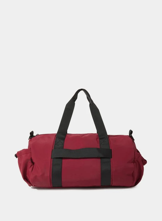 Styli  Red Gym Bag with Braided Handle for Women | Best Price UAE