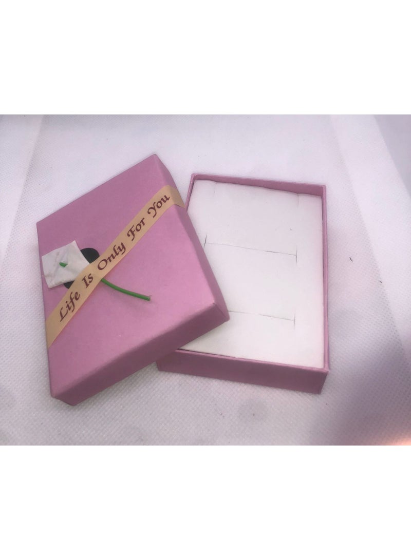 Jewelry Accessories Box for Travel, Jewelry Gift Box for Bracelets, Earrings, Necklaces and Jewelry - Image 1