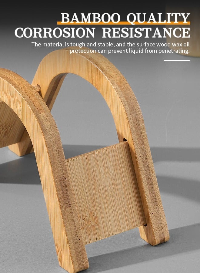 Stylish Coffee Filter Holder, Bamboo Coffee Filter Organizer Convenient Storage for Easy Access to Filters - Image 4