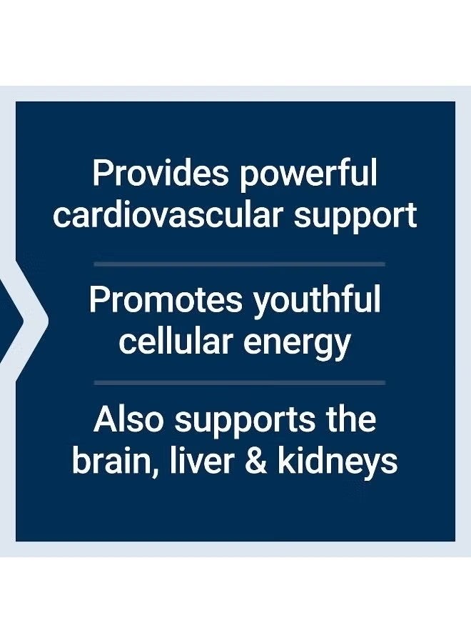 لايف Super Ubiquinol CoQ10 مع دعم ميتوكوندريال محسن، صحة القلب القوية ودعم إنتاج الطاقة الخلوية، قابلة للامتصاص جدا، خالية من الغلوتين، غير المعدلة وراثيا، 100 ملغ، 60 حبة ناعمة - Image 3