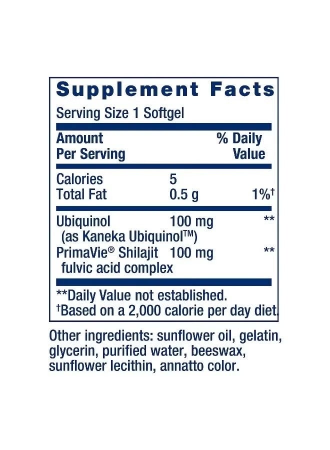 لايف Super Ubiquinol CoQ10 مع دعم ميتوكوندريال محسن، صحة القلب القوية ودعم إنتاج الطاقة الخلوية، قابلة للامتصاص جدا، خالية من الغلوتين، غير المعدلة وراثيا، 100 ملغ، 60 حبة ناعمة - Image 5