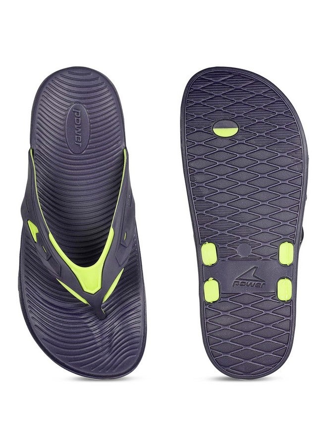 باور نعال مسطحة للرجال من Power BAY M باللون الأزرق البحري - Image 4