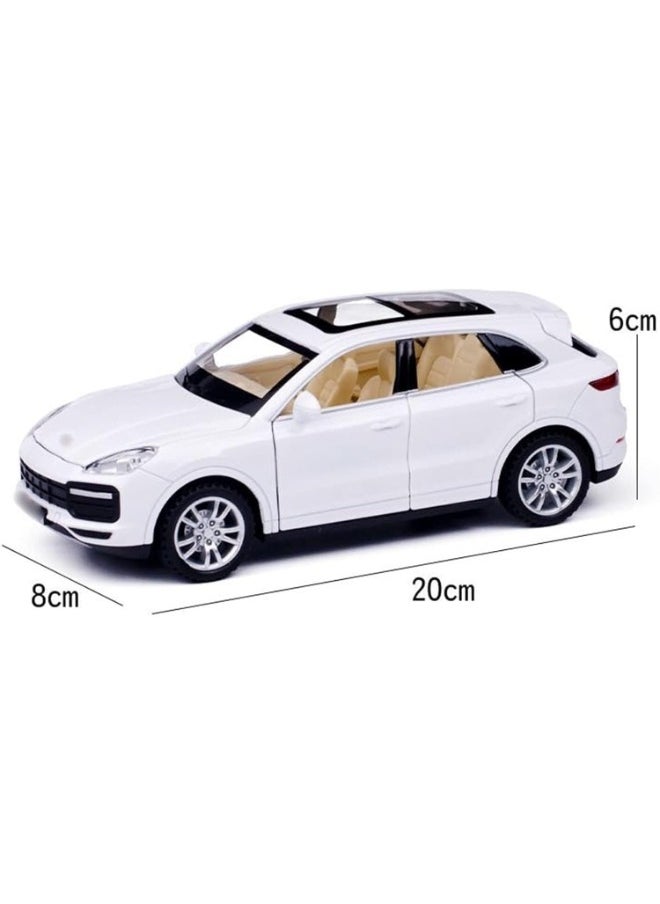 TOY GARDEN 1:32 Diecast SUV Alloy Car Model – Pull Back Toy with Sound & Light for Kids and Collectors  - Image 2