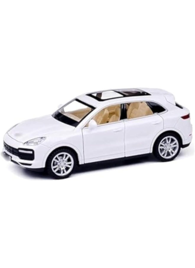 TOY GARDEN 1:32 Diecast SUV Alloy Car Model – Pull Back Toy with Sound & Light for Kids and Collectors  - Image 1
